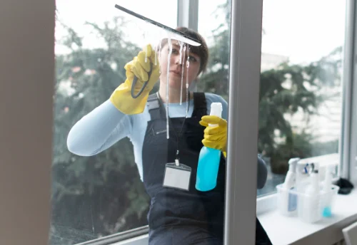 Nettoyage de vitres intérieures et extérieures à Chânes